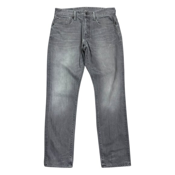 G-STAR RAW 3301 Tapered Gray Streetwear Denim Jeans Mens 32x32 - Picture 1 of 7